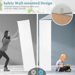 Costway 70'' Storage Cabinet Freestanding Pantry Cabinet W/2 Doors & 5 Shelves White 14 Costway 70'' Storage Cabinet Freestanding Pantry Cabinet W/2 Doors & 5 Shelves White -Costway GUEST 01461b11 76bf 4c37 bdd7 830706827ec6