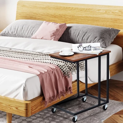 Laptop Holder Sofa Side End MobileTable Multiple Stand Desk Notebook Beside Wood 4 Laptop Holder Sofa Side End MobileTable Multiple Stand Desk Notebook Beside Wood - Image 4