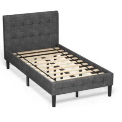 Costway Twin Upholstered Bed Frame Button Tufted Headboard Mattress Foundation 20 Costway Twin Upholstered Bed Frame Button Tufted Headboard Mattress Foundation -Costway GUEST 0e9d5851 fb82 492e 89ff 59bc9ece5d91