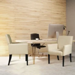 Costway Set Of 2 Arm Chair Guest Chair Home Office W/ Wooden Legs 12 Costway Set Of 2 Arm Chair Guest Chair Home Office W/ Wooden Legs -Costway GUEST 1135ae64 60ff 40d9 ad68 4aa6bed04fb9