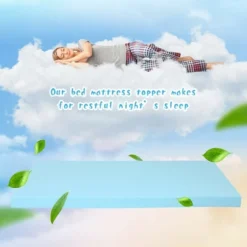 Costway 3'' Gel-Infused Bed Mattress Topper Cooling Ventilated Air Foam Pad 20 Costway 3'' Gel-Infused Bed Mattress Topper Cooling Ventilated Air Foam Pad -Costway GUEST 12be4724 244e 4d9c 941e 81652785d332