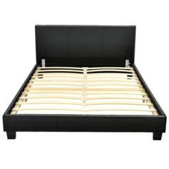 Costway Queen Upholstered Platform Bed Frame With Linen/PU Headboard Wood Slat Gray/Black 17 Costway Queen Upholstered Platform Bed Frame With Linen/PU Headboard Wood Slat Gray/Black -Costway GUEST 15d74af5 cbc6 418d b83e 0ed01ff3f6ee