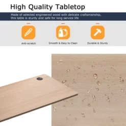 Costway 48'' Universal Tabletop For Standard & Sit To Stand Desk Frame WalnutNatural 17 Costway 48'' Universal Tabletop For Standard & Sit To Stand Desk Frame WalnutNatural -Costway GUEST 1981e1a0 36dd 4fd4 9f10 d47977806633