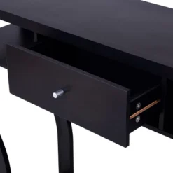 Costway Black Accent Console Table Modern Sofa Entryway Hallway Hall Furniture W/Drawer 13 Costway Black Accent Console Table Modern Sofa Entryway Hallway Hall Furniture W/Drawer -Costway GUEST 21803088 82c2 44b1 994a 8ac76eb10f80