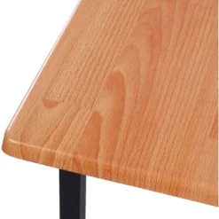 Costway 47'' Dining Table Modern Rectangular Kitchen With Spacious Tabletop & Steel Legs -Costway GUEST 23676d9a ec23 44c0 9e9a 2a4051418a04