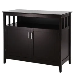 Costway Modern Kitchen Storage 36" Height Cabinet Buffet Server Table Sideboard Dining Wood Brown 11 Costway Modern Kitchen Storage 36" Height Cabinet Buffet Server Table Sideboard Dining Wood Brown -Costway GUEST 24161a8d cc9d 4a0d 9a47 0a6224d4b9d0