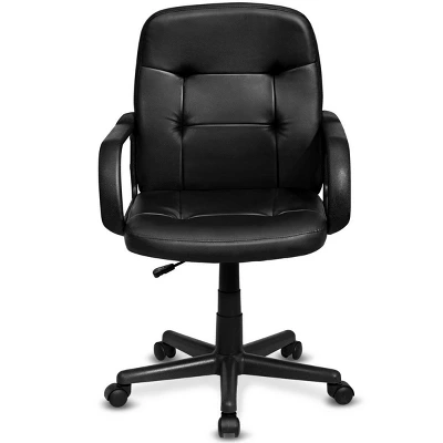 Costway Ergonomic Mid-Back Executive Office Chair Swivel Computer Desk Task Chair New 8 Costway Ergonomic Mid-Back Executive Office Chair Swivel Computer Desk Task Chair New - Image 8