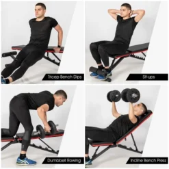 Costway Foldable Weight Bench Multifunctional Dumbbell Gym Bench W/Elastic Ropes 11 Costway Foldable Weight Bench Multifunctional Dumbbell Gym Bench W/Elastic Ropes -Costway GUEST 26f68c64 1fa0 493c a1d4 e3ffe0683865