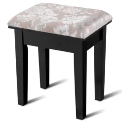 Costway Makeup Desk Vanity Dressing Table Square Stool 1 Large Black 15 Costway Makeup Desk Vanity Dressing Table Square Stool 1 Large Black -Costway GUEST 274f52b4 e8a4 4f17 826c cf967eb3932c