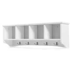 Costway Hanging Entryway Shelf Coat Rack Wall Mounted Storage Cabinets 18 Costway Hanging Entryway Shelf Coat Rack Wall Mounted Storage Cabinets -Costway GUEST 28611048 a76f 491e a6db cf82d7d0a22a