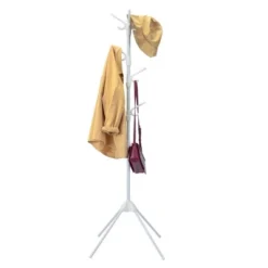 Costway Metal Coat Rack Stand Hat Hanger Entryway Hall Tree W/ Folding Base & 8 Hooks -Costway GUEST 2c2ae286 948a 431a b927 9ed79191ab39