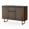 Costway 3-Door Kitchen Buffet Server Sideboard Storage Cupboard Cabinet W/Drawer