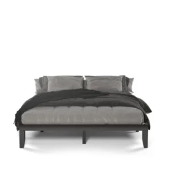 Costway King Size 14'' Wooden Bed Frame Mattress Platform Wood Slats Support EspressoNatural -Costway GUEST 2f4181eb 82de 4e31 9848 f3f8e1fd900d