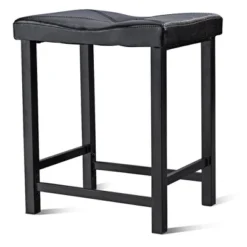 Costway 3 PCS Modern Counter Height 32.5'' Dining Set Table And 2 Chairs Kitchen Bar Furniture Black 17 Costway 3 PCS Modern Counter Height 32.5'' Dining Set Table And 2 Chairs Kitchen Bar Furniture Black -Costway GUEST 34ba64e5 cc75 4574 af21 9afeb5496f70