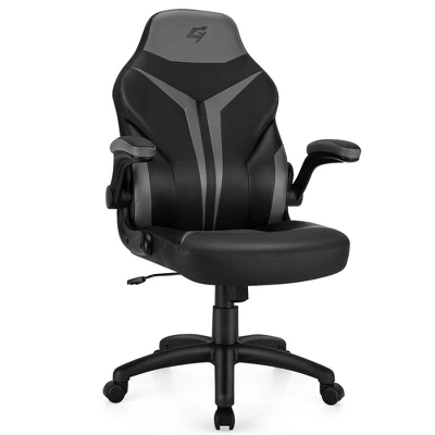 Costway High Back Gaming Chair Height Adjustable Swivel Computer Office Chair 11 Costway High Back Gaming Chair Height Adjustable Swivel Computer Office Chair - Image 11