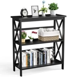 Costway 3-Tier Bookshelf Wooden Open Storage Bookcase For Home Office WhiteBlackCoffeeNatural 21 Costway 3-Tier Bookshelf Wooden Open Storage Bookcase For Home Office WhiteBlackCoffeeNatural -Costway GUEST 36c0326f 2dfd 4908 9c9f decd86b3a851