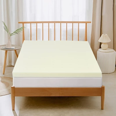 3'' Bed Mattress Topper Air Cotton For All Night’s Comfy Soft Mattress Pad 3 3'' Bed Mattress Topper Air Cotton For All Night’s Comfy Soft Mattress Pad - Image 3