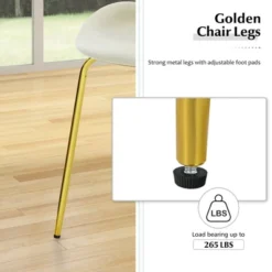 Costway 4PCS Velvet Dining Chair Accent Leisure Chair Armless Side Chair -Costway GUEST 3dc5951d 55d9 4b5c a039 4b11678ab457