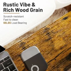 Costway Industrial End Side Table Mesh Magazine Holder Nightstand Rustic Brown 13 Costway Industrial End Side Table Mesh Magazine Holder Nightstand Rustic Brown -Costway GUEST 3f4cc6c4 d2f4 429f 9566 b758716af8b8