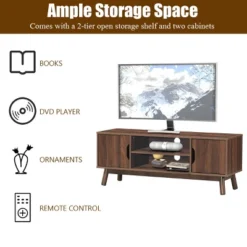 Costway 47" TV Stand Entertainment Media Center Console -Costway GUEST 405e7e7f ff0d 4e27 b9ba 56331023a411