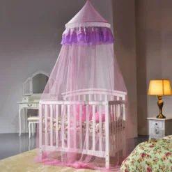 Costway Elegant Lace Bed Mosquito Netting Mesh Canopy Princess Round Dome Bedding Net 13 Costway Elegant Lace Bed Mosquito Netting Mesh Canopy Princess Round Dome Bedding Net -Costway GUEST 435aca12 5af4 4aee be56 068d6e544723