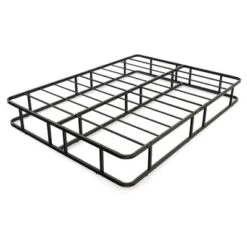 Costway Queen Size Metal Platform Bed Frame Mattress Foundation With Slat Support Black 17 Costway Queen Size Metal Platform Bed Frame Mattress Foundation With Slat Support Black -Costway GUEST 466fc34e 42a2 4df4 90ed d69880e7591c