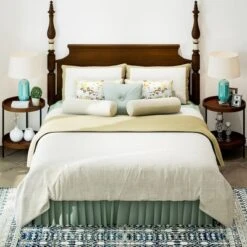 Costway 2-tier Round Side End Table Storage Shelf Rubber Wood Accent Nightstand -Costway GUEST 47c1f2ec da58 4b8c 978b 8d895ca8fad4