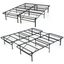 Costway Folding Metal Platform Bed Frame 13 Inch Mattress Foundation 660 LBS 17 Costway Folding Metal Platform Bed Frame 13 Inch Mattress Foundation 660 LBS -Costway GUEST 4be50964 f44b 4c12 93dc 3a1885a6d496