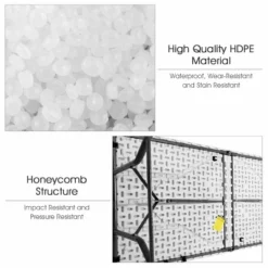 Costway 6' Folding Table Portable Plastic Indoor Outdoor Picnic Party Dining Camp Tables -Costway GUEST 4c41e9b5 32ed 422f bee4 cf3b8f447dd9