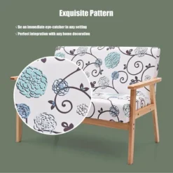 Costway Modern Fabric Loveseat Sofa Couch Upholstered 2-Seat Wood Armchair 18 Costway Modern Fabric Loveseat Sofa Couch Upholstered 2-Seat Wood Armchair -Costway GUEST 4daa4675 c71e 44cf aebe dfdf34afdaf6