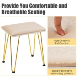 Costway Vanity Makeup Dressing Table W/ 3 Lighting Modes Mirror Touch Switch White -Costway GUEST 4f315948 921e 4131 a1c5 a22463e54b8e