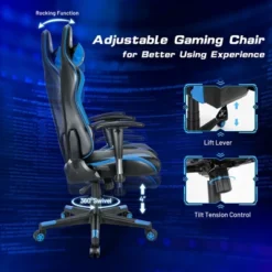 Costway Gaming Chair Adjustable Swivel Racing Style Computer Office Chair -Costway GUEST 4fb66001 96a1 47f2 93e5 2f40e6f01696