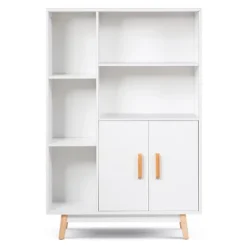 Costway Floor Storage Cabinet Free Standing Wooden Display Bookcase Side Decor Furniture -Costway GUEST 503e0308 3007 46a6 ab7c 7c5361ceb977