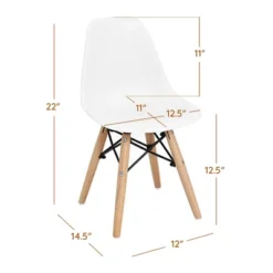 Costway 4 PCS Kids Chair Set Mid-Century Modern Style Dining Chairs W/ Wood Legs 15 Costway 4 PCS Kids Chair Set Mid-Century Modern Style Dining Chairs W/ Wood Legs -Costway GUEST 5281d21e d764 4aeb bb13 92f582c0e314