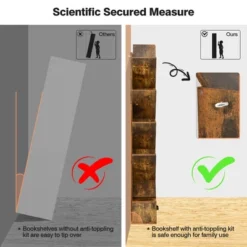 Costway 10-tier Tree Bookshelf With Drawer Free-standing Bookcase Storage Shelf WhiteBrown -Costway GUEST 5516fca4 f09f 47a2 9698 9d9a3139dbb0
