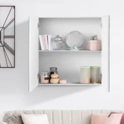 Costway Bathroom Cabinet Medicine Cabinet Wall Mount Double Door With Shelf And Mirror 12 Costway Bathroom Cabinet Medicine Cabinet Wall Mount Double Door With Shelf And Mirror -Costway GUEST 58e85336 1b59 4489 a8e1 703b30dd4a2c