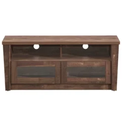 Costway TV Stand Entertainment Center Hold Up To 55'' TV With 2 Shelves & 2 Door Cabints -Costway GUEST 5aecee0f a7f3 4b48 97f0 b0c6473251f3