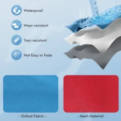 Costway 2 PCS Folding Camping Tables W/ Large Capacity Storage Sink For Picnic -Costway GUEST 5c295ab6 a7fd 4dee b440 feff2980c3fe