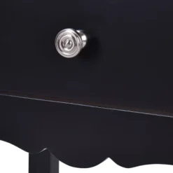 Costway 2 PCS Side Table End Accent Table Night Stand W/ 2 Drawers Black -Costway GUEST 5c5e186b f167 4217 84e1 dcbfbefbd099