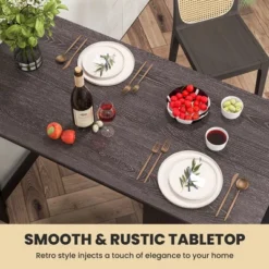 Costway Bar Table 35.5'' Counter Height Dining Table With Storage Cabinet & Drawer Black/Grey 16 Costway Bar Table 35.5'' Counter Height Dining Table With Storage Cabinet & Drawer Black/Grey -Costway GUEST 5cdfc00e db9a 4e8a 9241 22cfacbdd0e4