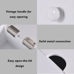 Narrow Wood Floor Bathroom Storage Cabinet Holder Organizer -Costway GUEST 5f373797 0368 40f2 bd20 f6515c00df07