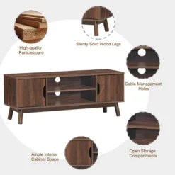 Costway 47" TV Stand Entertainment Media Center Console -Costway GUEST 5f62d3cb 8793 4047 aa56 e70a5e87f313
