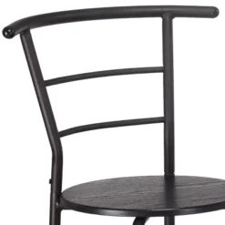 Costway 3 PCS Dining Set Table And 2 Chairs Home Kitchen Breakfast Bistro Pub Furniture Black -Costway GUEST 66eb0a9f eed6 4710 a33c acacc04beab1