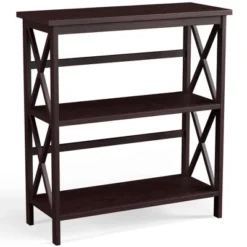 Costway 3-Tier Bookshelf Wooden Open Storage Bookcase For Home Office WhiteBlackCoffeeNatural 23 Costway 3-Tier Bookshelf Wooden Open Storage Bookcase For Home Office WhiteBlackCoffeeNatural -Costway GUEST 671c51d0 1bfb 466f 9953 4ef88a8b9fcd