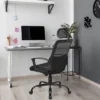 Costway Mesh Office Chair High Back Ergonomic Swivel Chair W/ Lumbar Support & Headrest