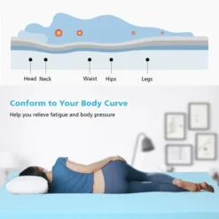 Costway 3'' Gel-Infused Bed Mattress Topper Cooling Ventilated Air Foam Pad 19 Costway 3'' Gel-Infused Bed Mattress Topper Cooling Ventilated Air Foam Pad -Costway GUEST 7c830452 5ac4 407c 952b 26c157675fa0