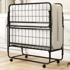 Costway Twin Size Folding Bed 38" X 75" Rollaway Guest Bed Portable Sleeper Bed -Costway GUEST 80d9de28 70bd 48d0 b639 10b0e216c87a