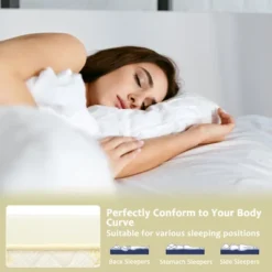 3'' Bed Mattress Topper Air Cotton For All Night’s Comfy Soft Mattress Pad 16 3'' Bed Mattress Topper Air Cotton For All Night’s Comfy Soft Mattress Pad -Costway GUEST 820e54a1 7379 446c 9d94 a82d3b6ae4d2