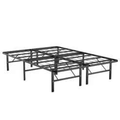 Costway 14'' Twin/Full/Queen Size Metal Platform Bed Foldable Mattress Foundation Tool-Free Assembly -Costway GUEST 8288b60a 5fff 4956 8944 f530a1b127f3