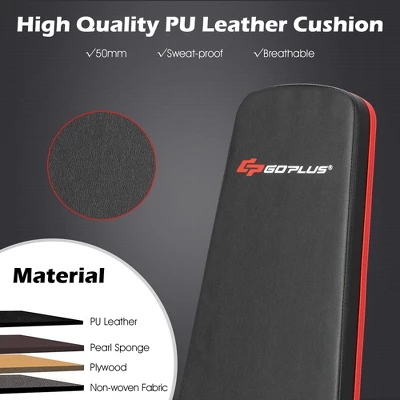 Costway Foldable Weight Bench Multifunctional Dumbbell Gym Bench W/Elastic Ropes 4 Costway Foldable Weight Bench Multifunctional Dumbbell Gym Bench W/Elastic Ropes - Image 4